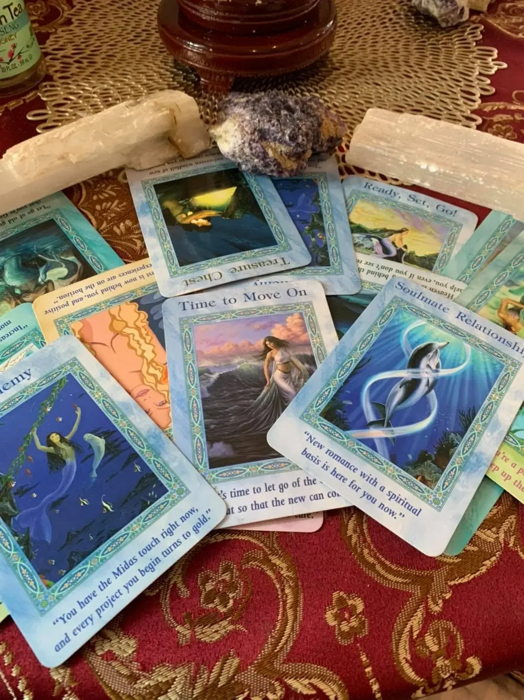 Oracle Card Reading at the Psychic Readings by Elizabeth studio in Pittsfield, MA