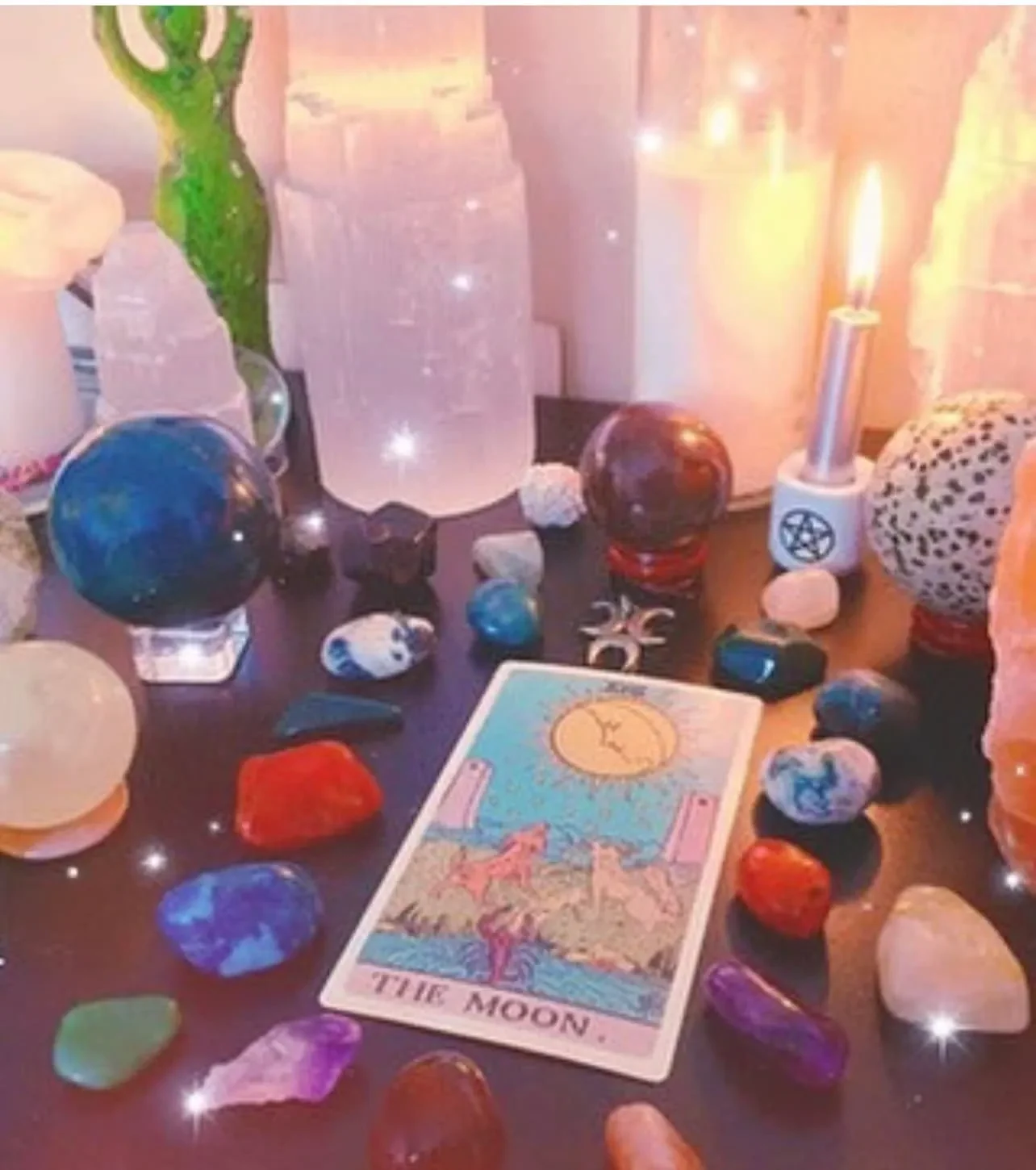 Tarot Crystal Reading at the Psychic Readings by Elizabeth studio in Pittsfield, MA