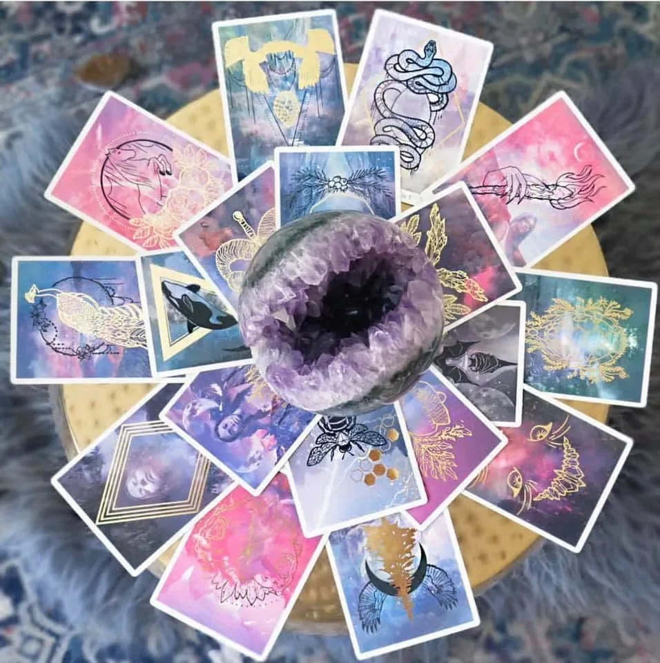 Amethyst Tarot Spread at the Psychic Readings by Elizabeth studio in Pittsfield, MA