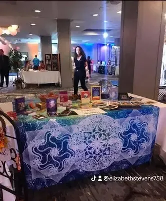 Spiritual Event Reading Booth at the Psychic Readings by Elizabeth studio in Pittsfield, MA
